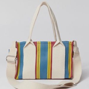 BDG Serena Colorful Stripes Mini Tote Bag